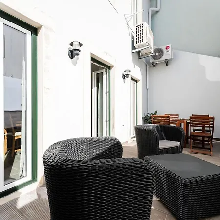Appartement Patio Da Baixa à Setúbal Extérieur photo